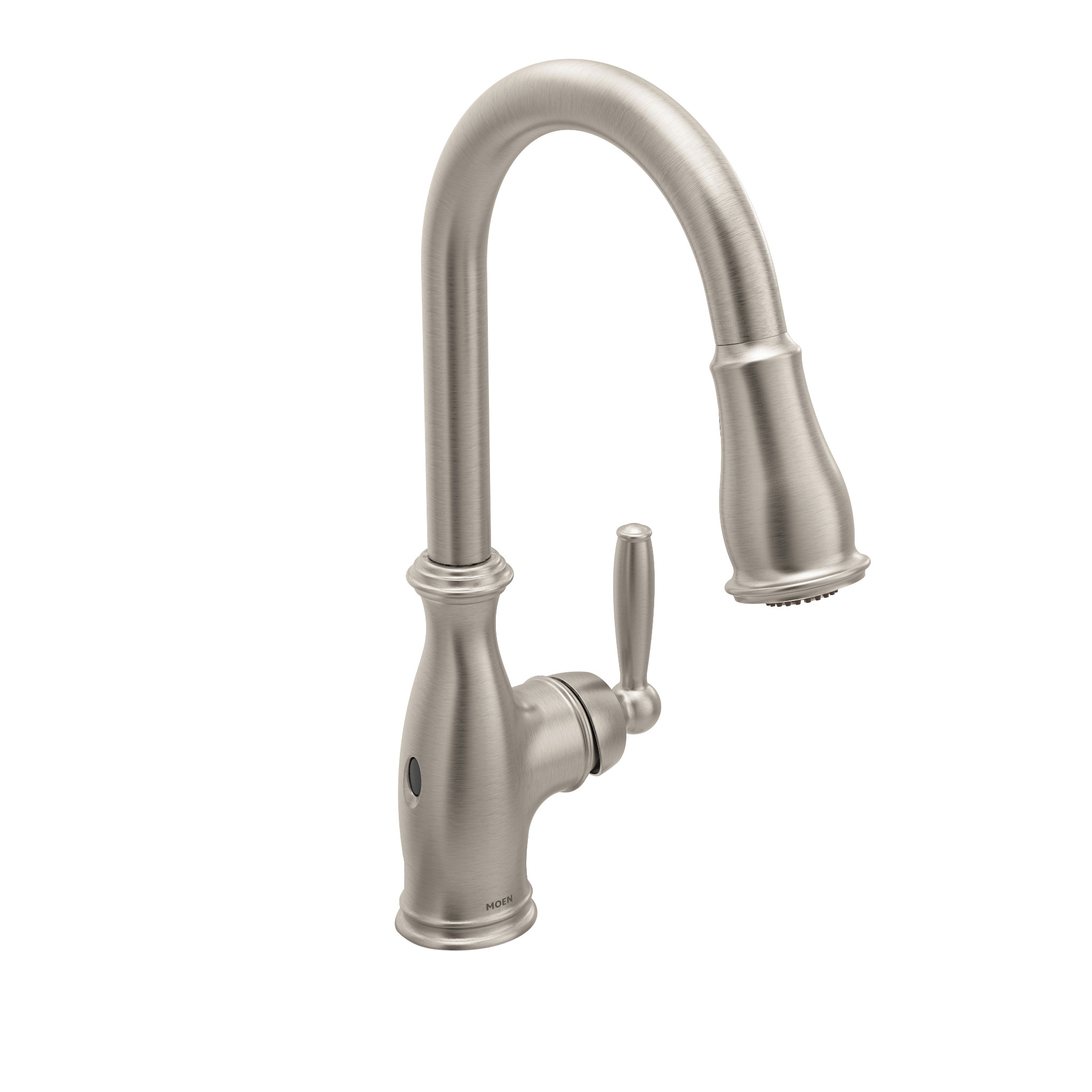 Brantford One-Handle High Arc Motionsense Wave Pulldown Kitchen Faucet ...