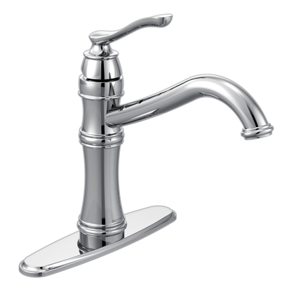 Belfield Chrome One-Handle High Arc Kitchen Faucet