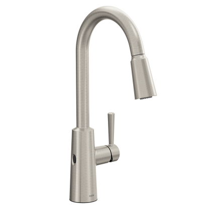 Riley Motion Sense One-Handle Kitchen Faucet | Moen