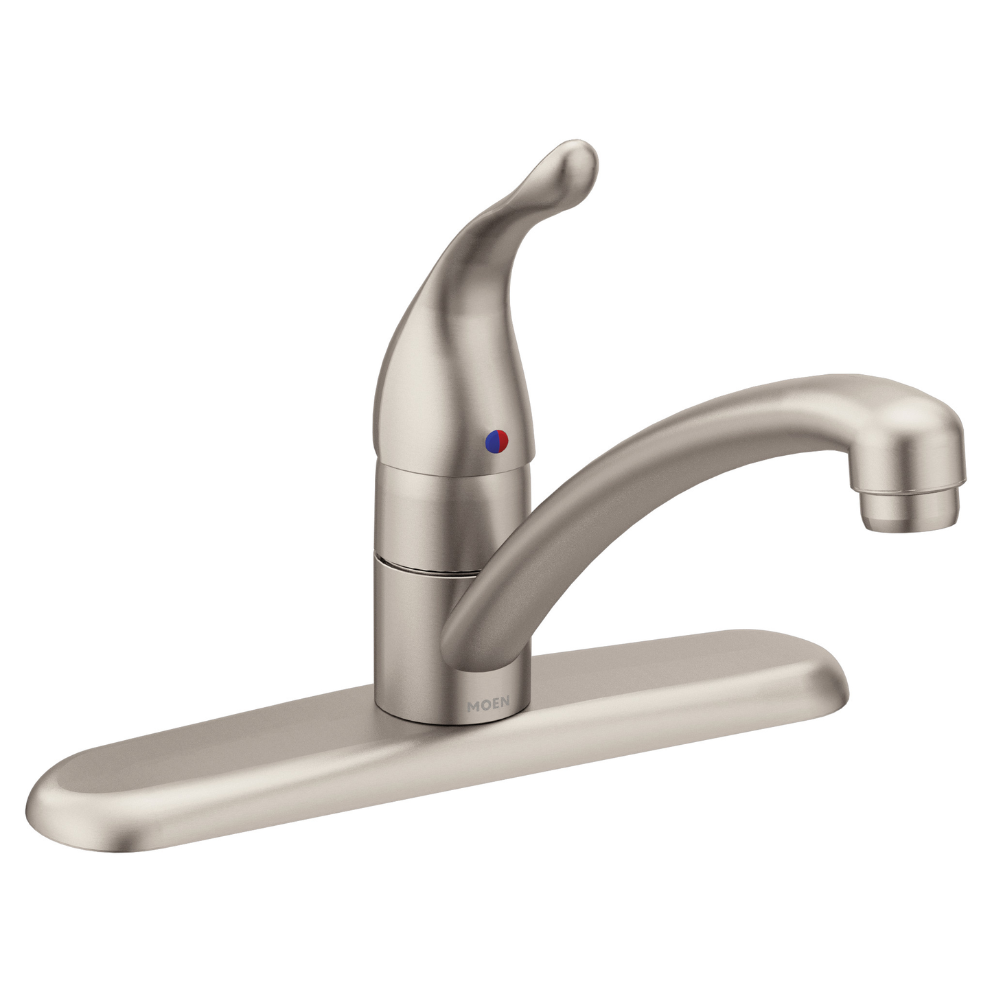 Chateau Chrome One-Handle Low Arc Kitchen Faucet