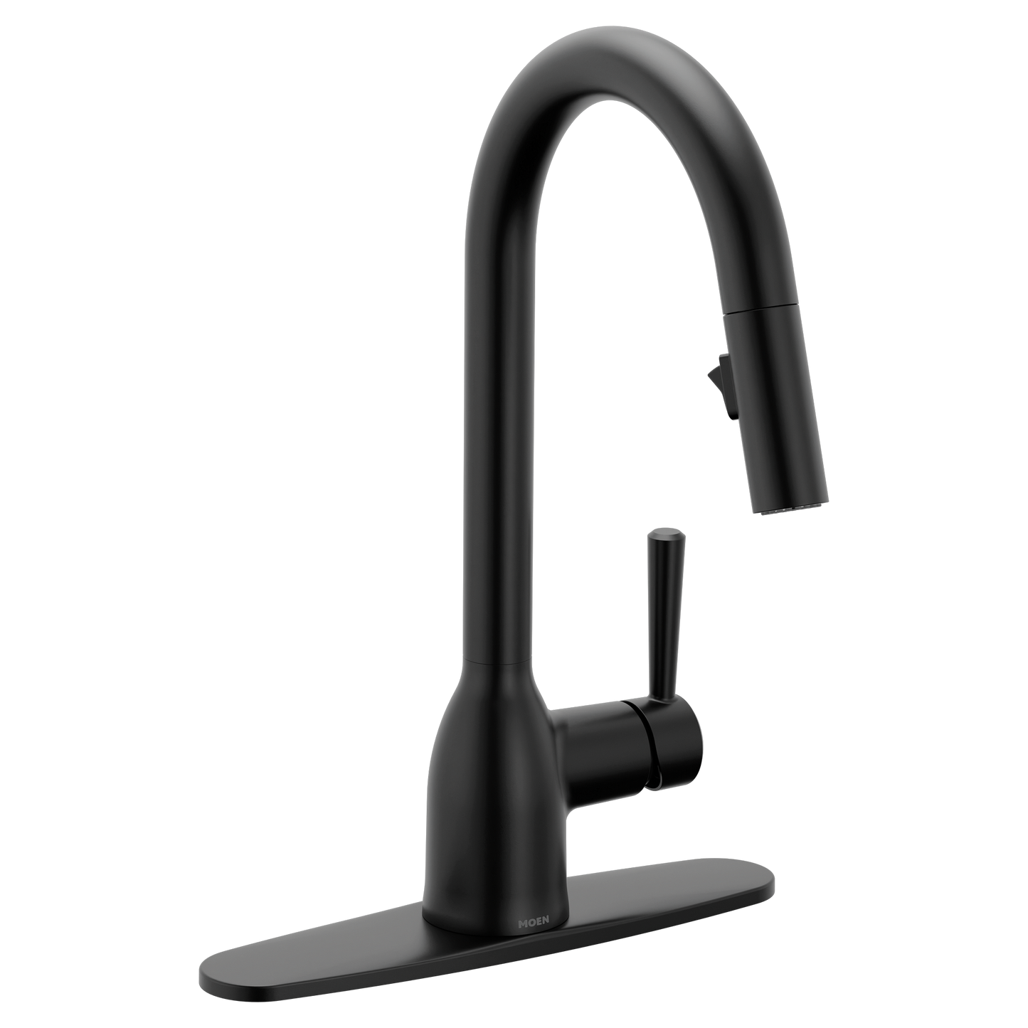 Chateau Matte black one-handle kitchen faucet