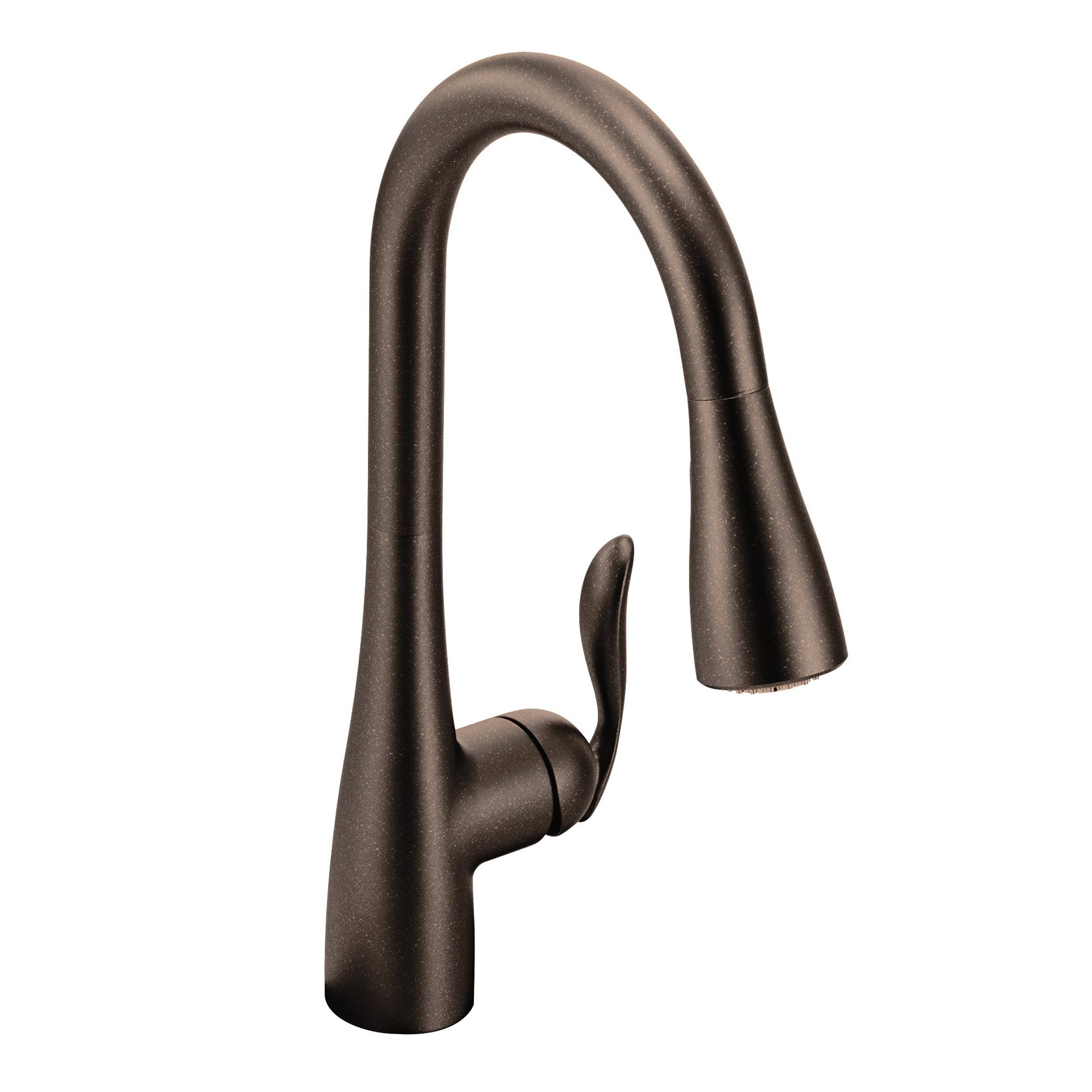Arbor Chrome One-Handle High Arc Pulldown Kitchen Faucet – Moen