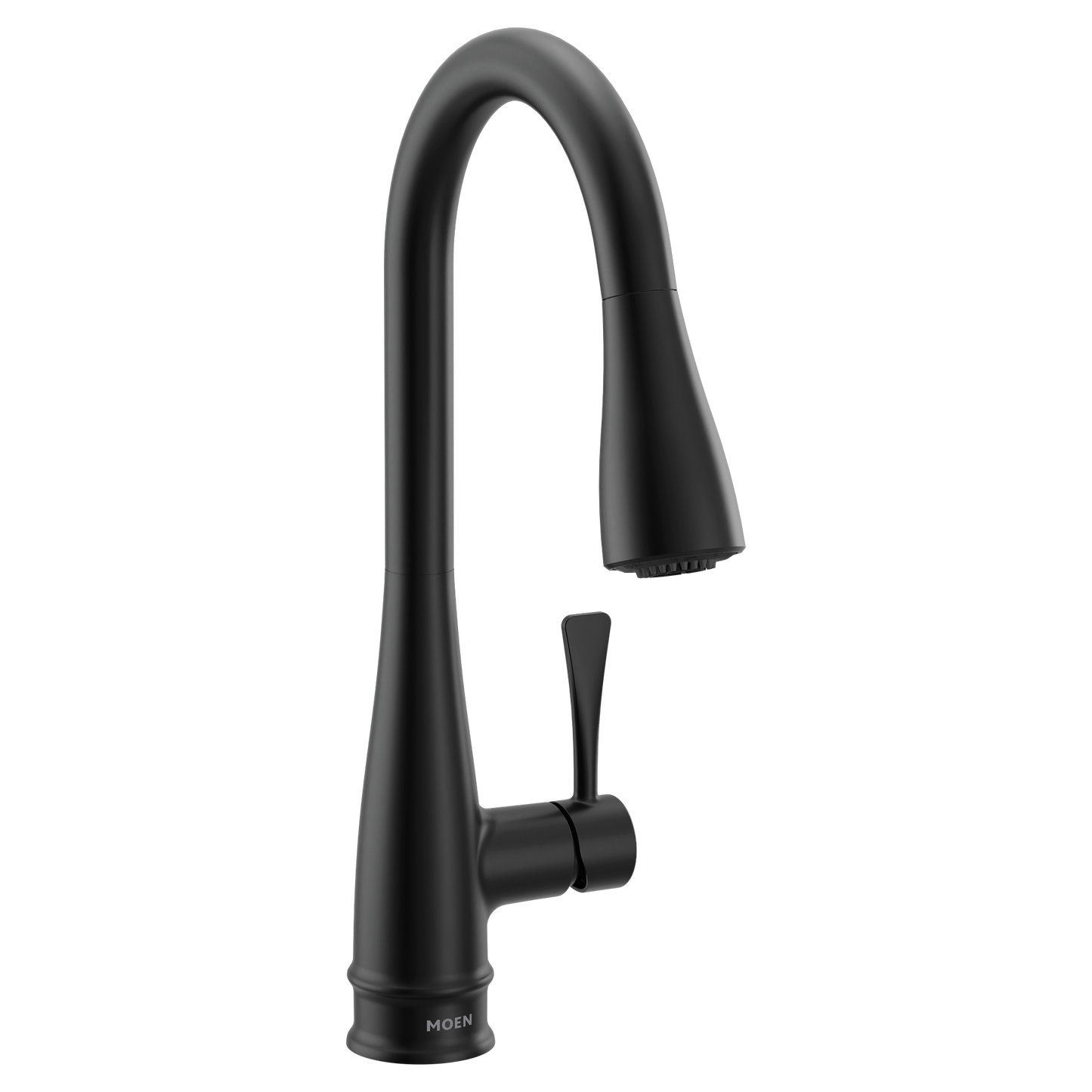 Riverwood Matte black one-handle kitchen faucet