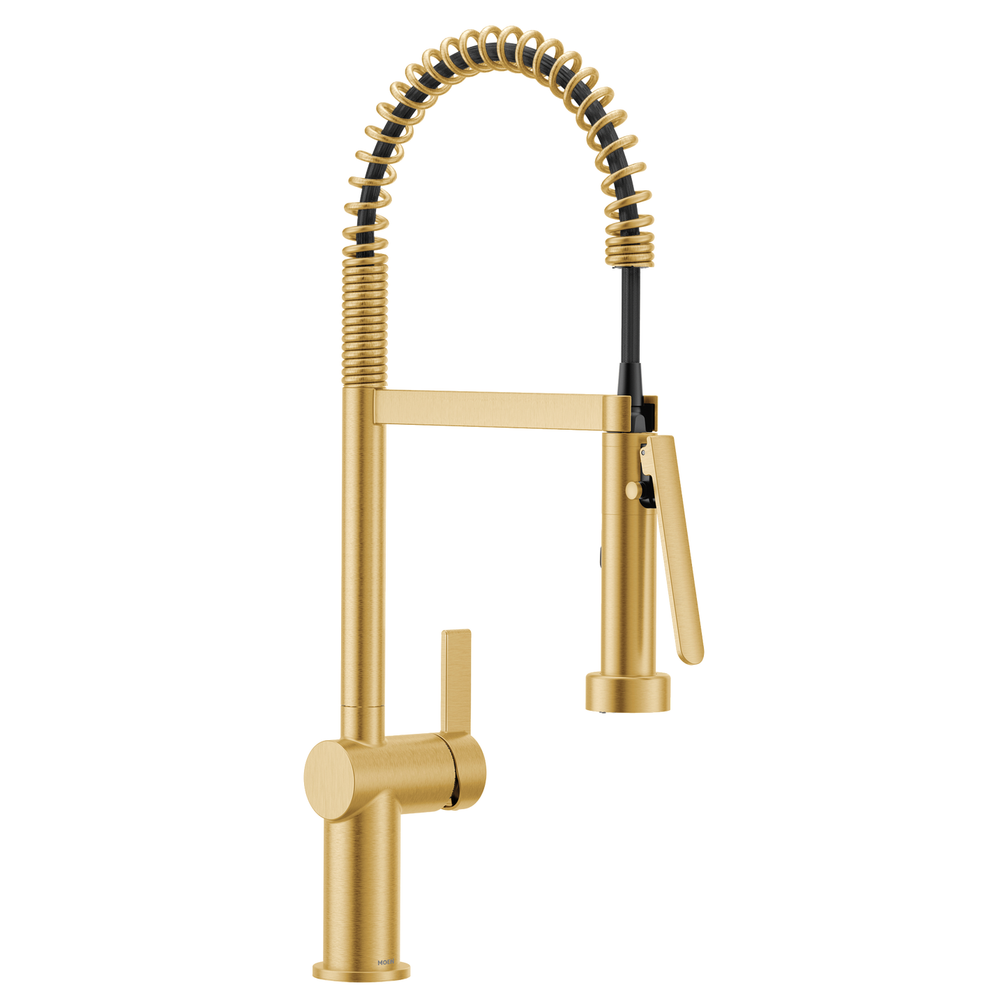 Cia Chrome one-handle high arc pulldown kitchen faucet