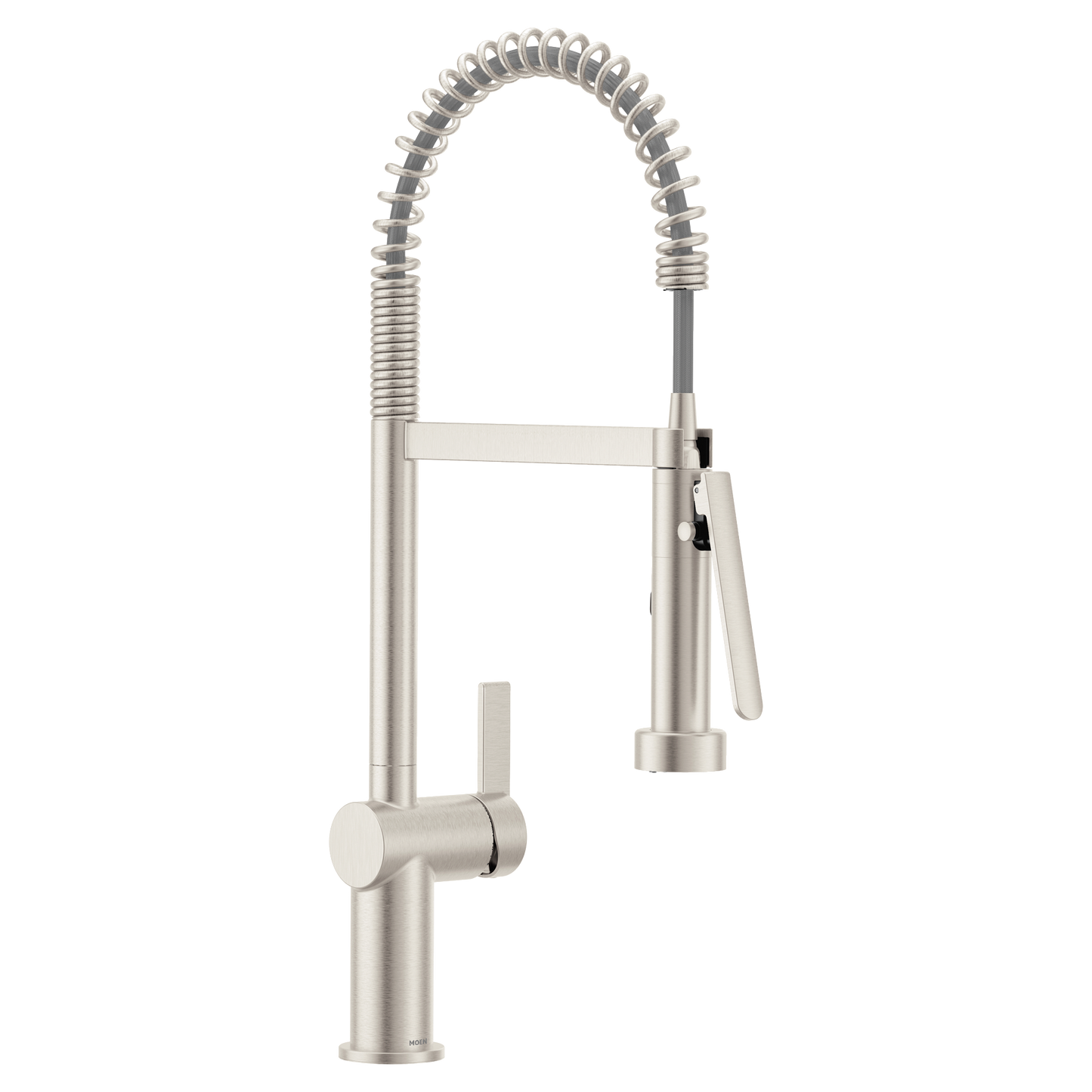 Cia Chrome one-handle high arc pulldown kitchen faucet