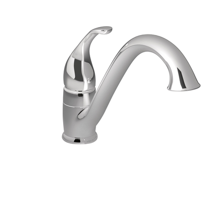 Camerist Chrome One-Handle Low Arc Kitchen Faucet