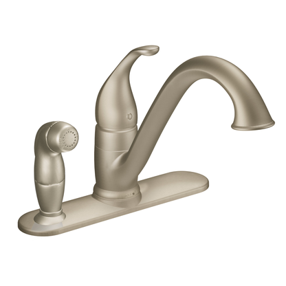 Camerist Chrome One-Handle Low Arc Kitchen Faucet