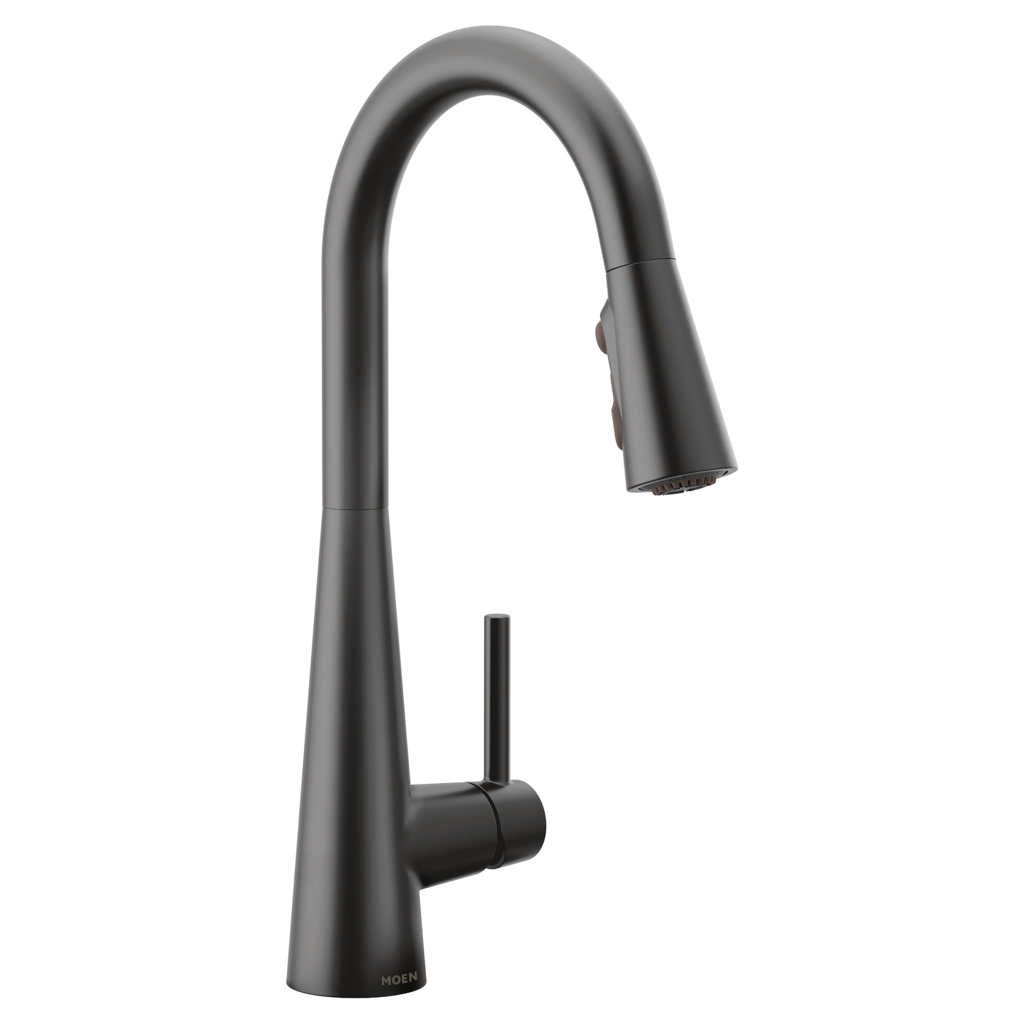 Sleek One-Handle High Arc Pulldown Kitchen Faucet – Moen
