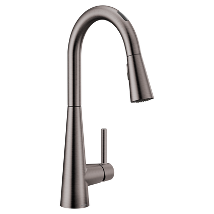 Sleek Smart Kitchen Faucet One-Handle High Arc Pulldown