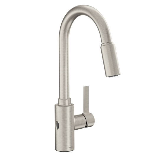 Genta Lx Motionsense Wave One-Handle High Arc Pulldown Kitchen Faucet