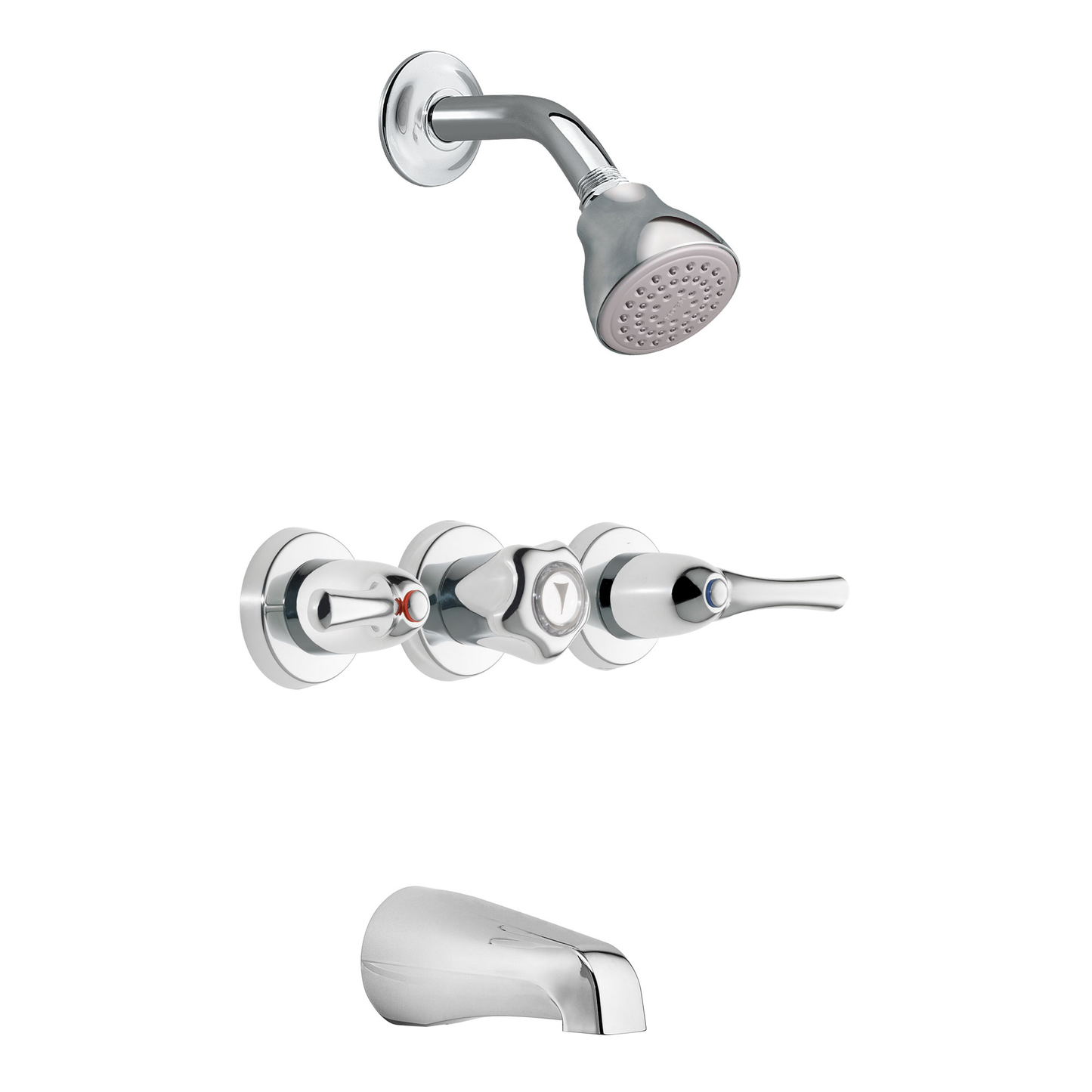 Adler Chrome standard tub/shower