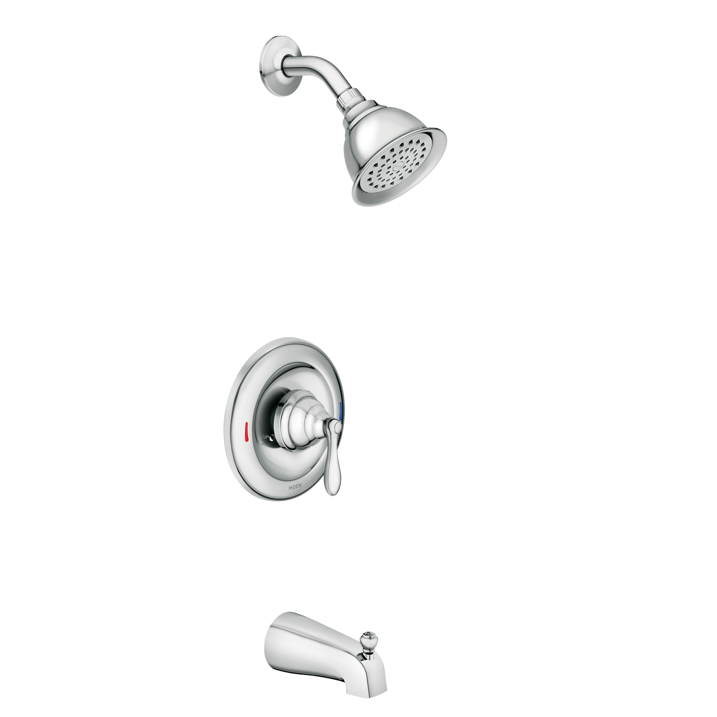 Caldwell Posi-Temp(r) Eco-Performance Tub And Shower Faucet