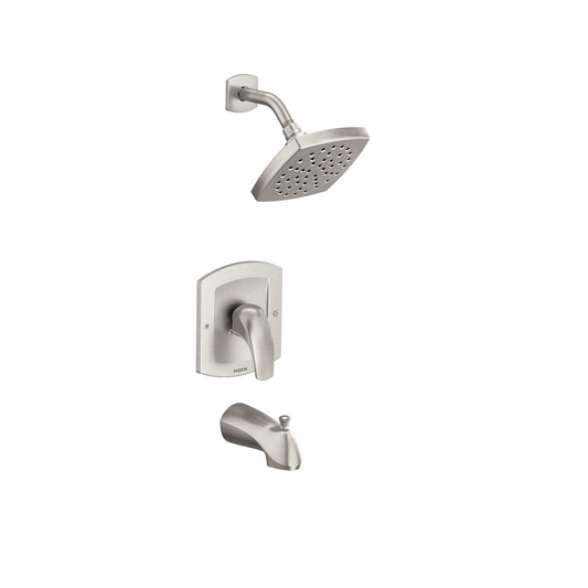 Zarina Spot resist brushed nickel Posi-Temp(R) tub/shower