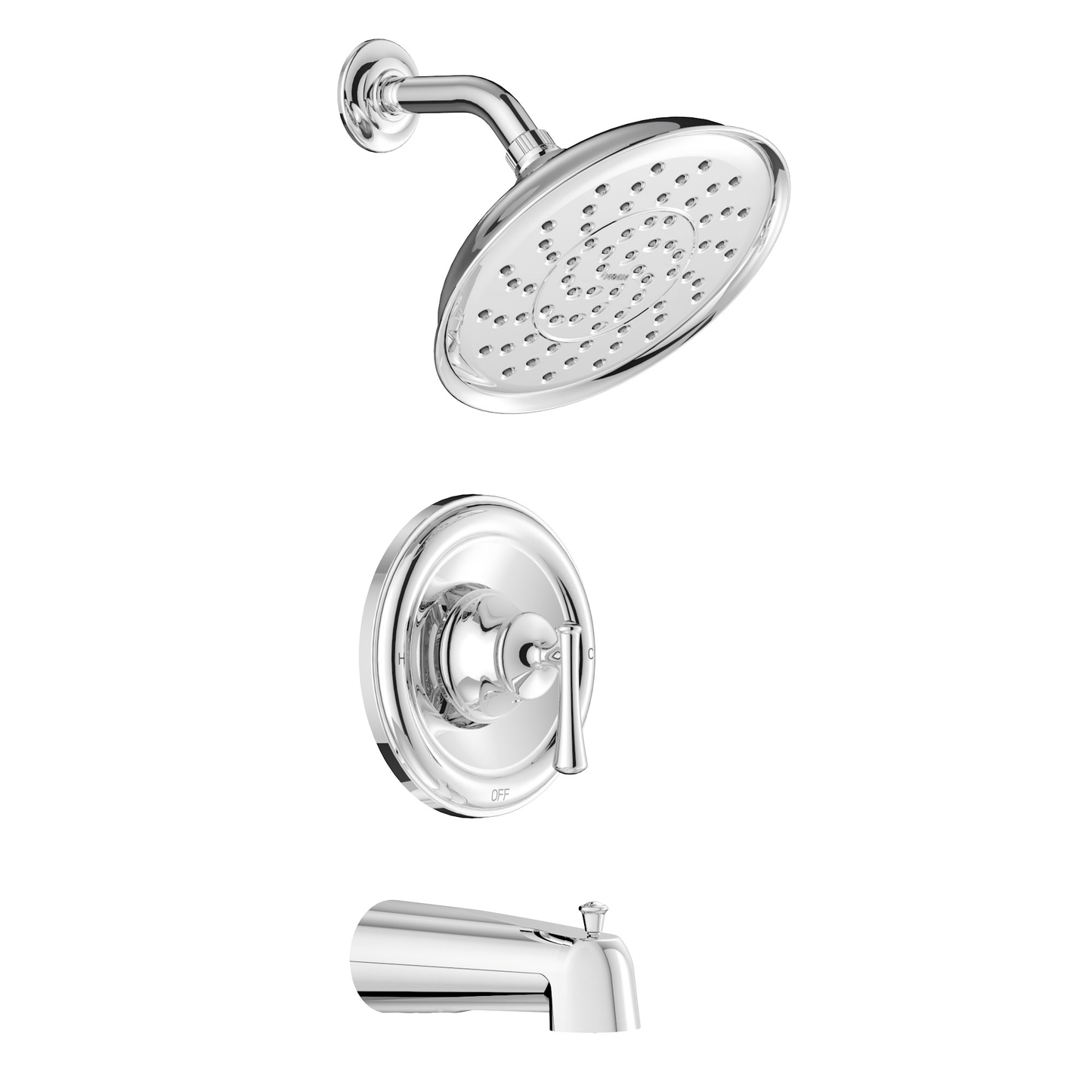 Ashville Chrome Posi-Temp(R) Tub/Shower