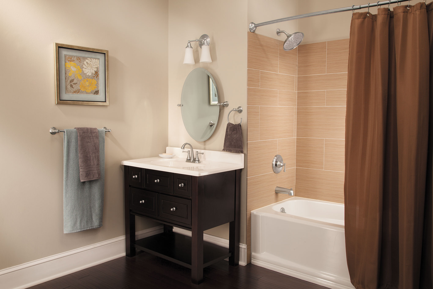 Spot Resist Brushed Nickel Microban