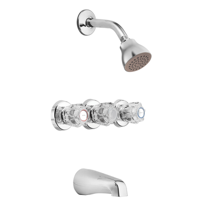 Adler Chrome volume control tub/shower