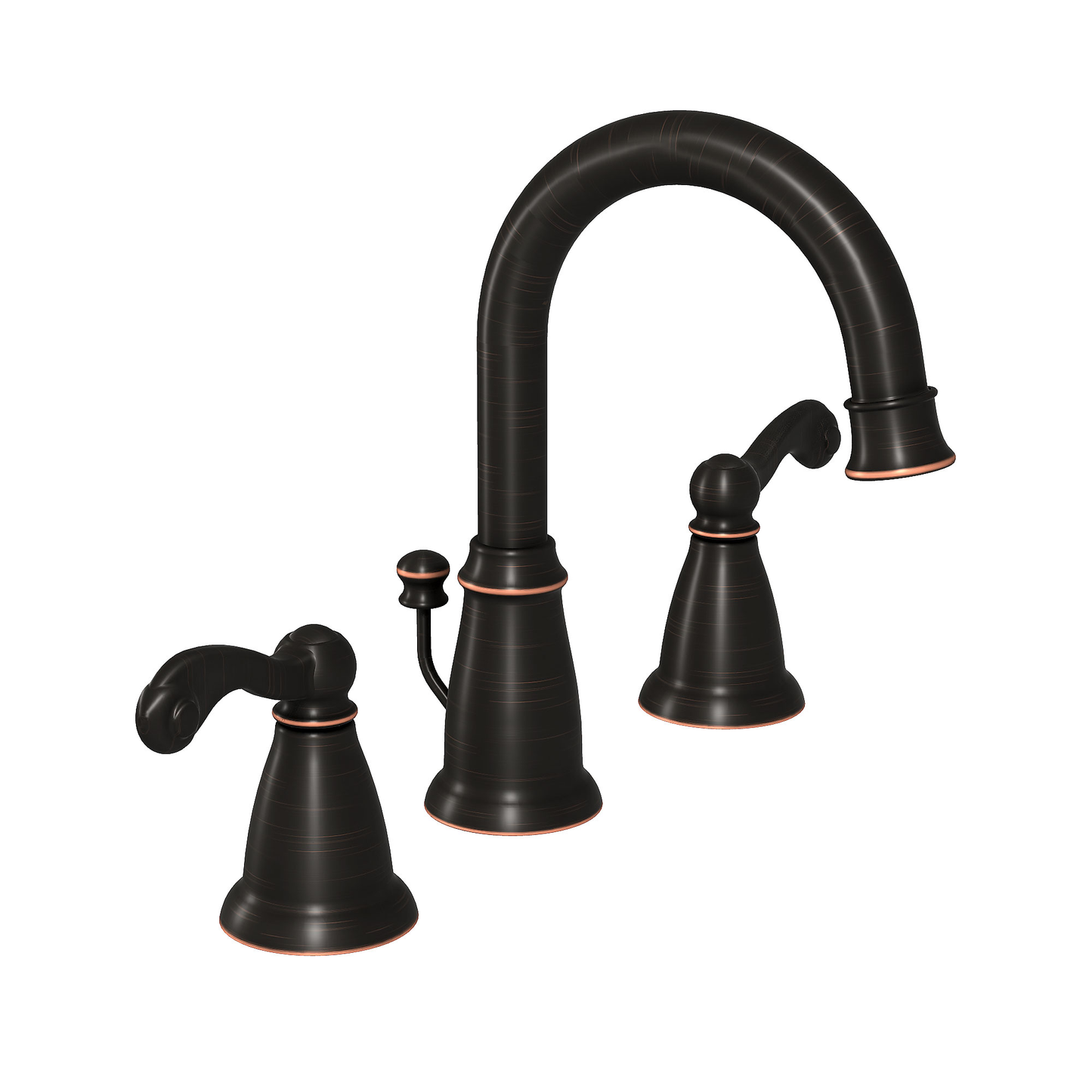 two-handle bathroom faucet