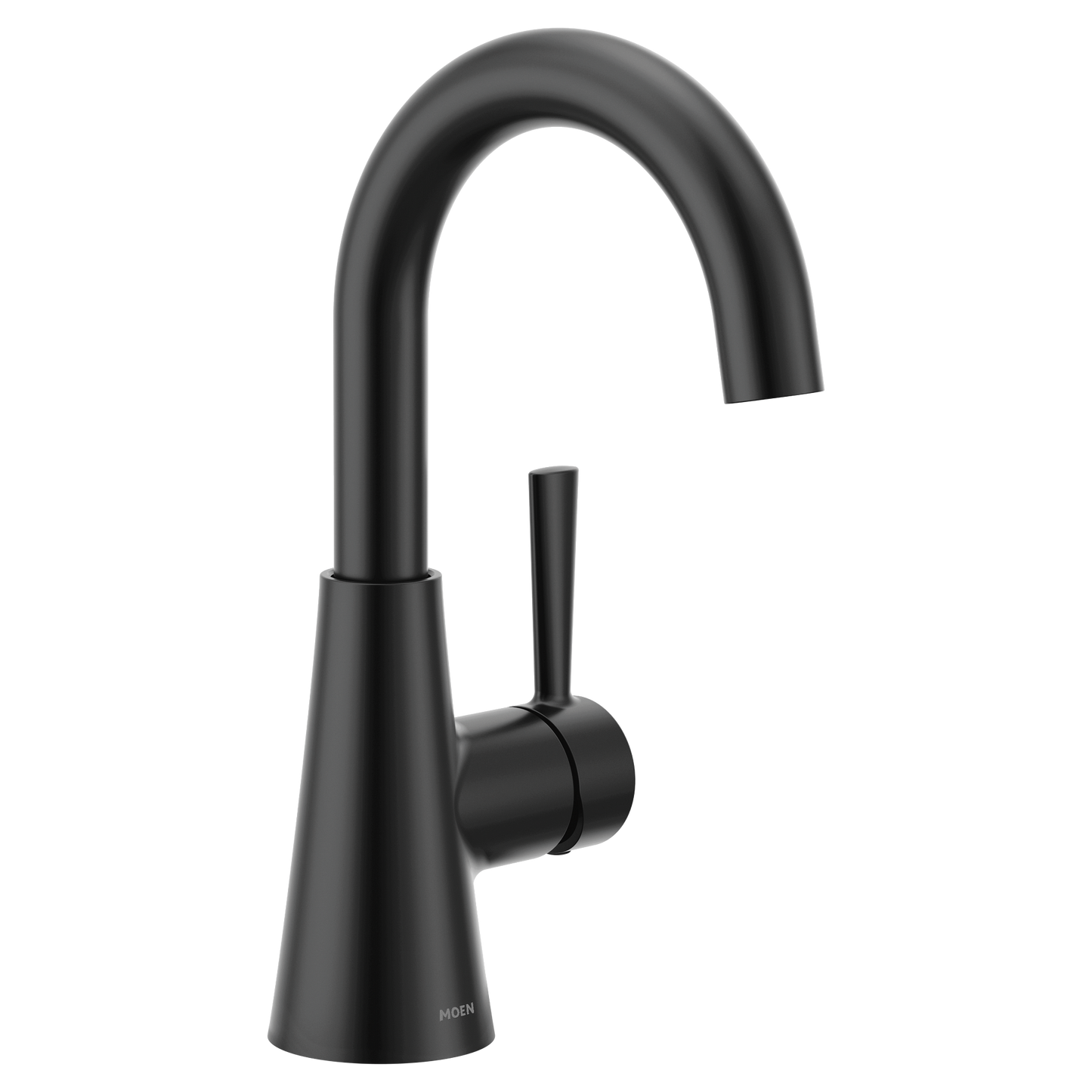 Ronan Chrome one-handle high arc bathroom faucet