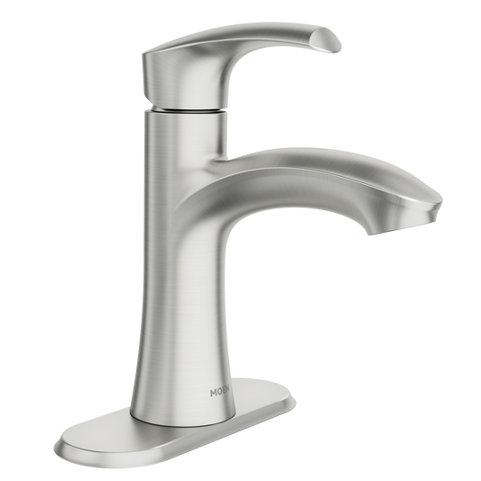 Graeden Chrome one-handle high arc bathroom faucet