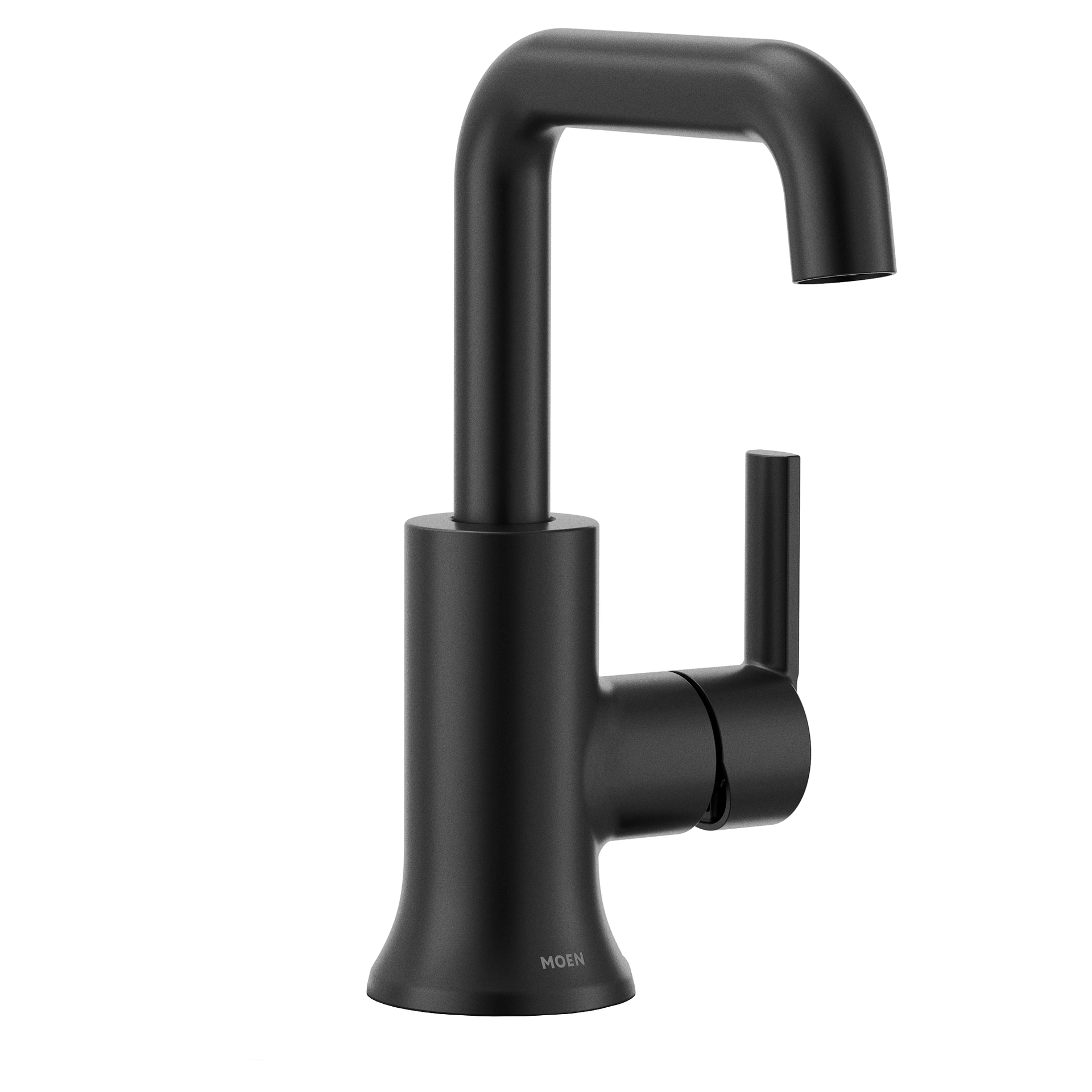 Zyla Chrome one-handle high arc bathroom faucet – Moen