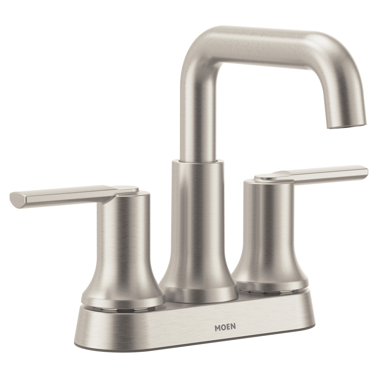 Zyla Chrome two-handle high arc bathroom faucet