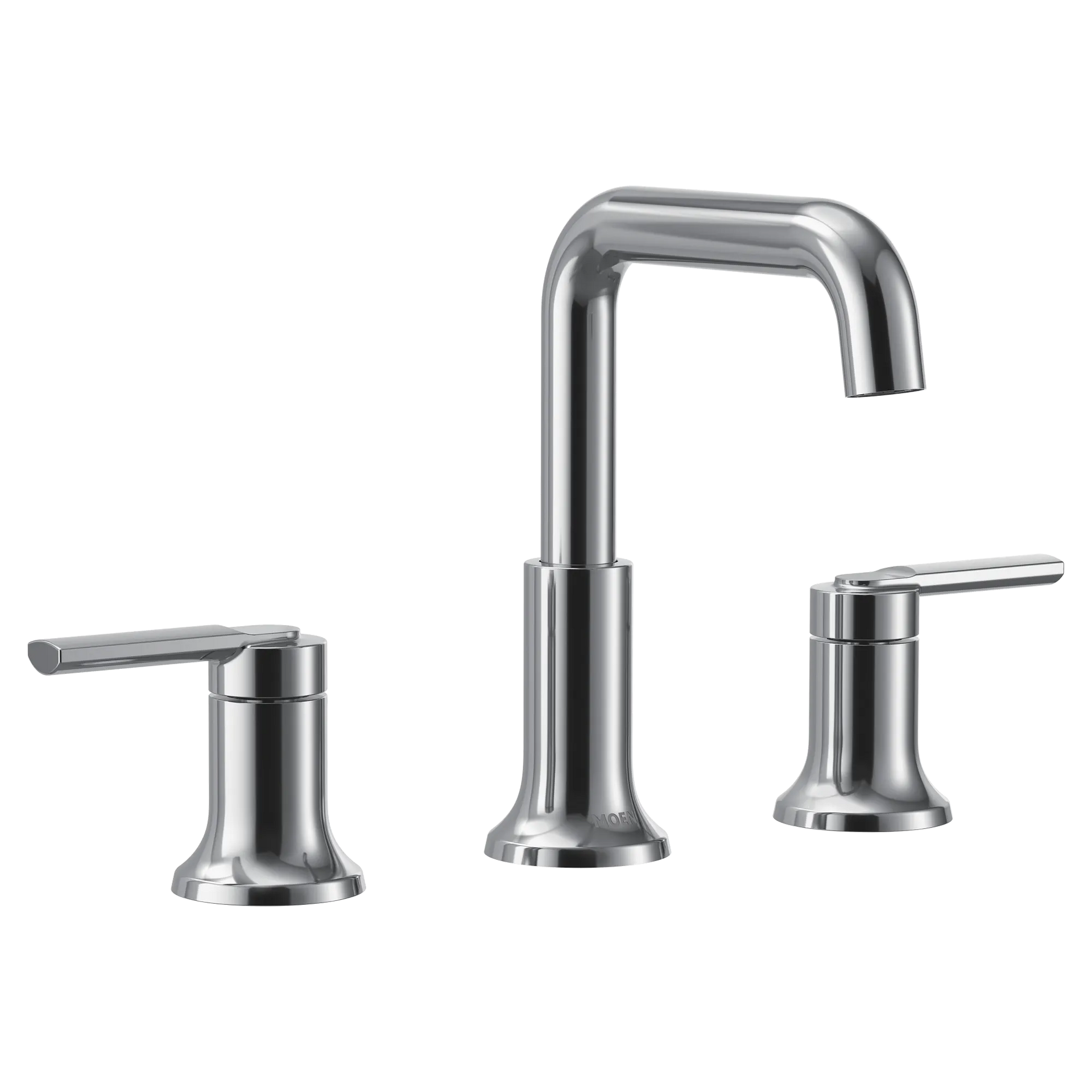 Zyla Chrome two-handle high arc bathroom faucet – Moen
