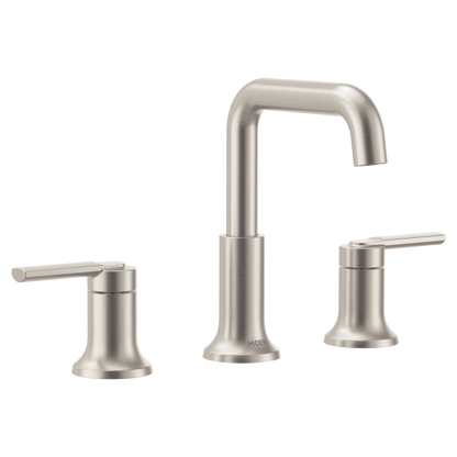 Zyla Chrome two-handle high arc bathroom faucet