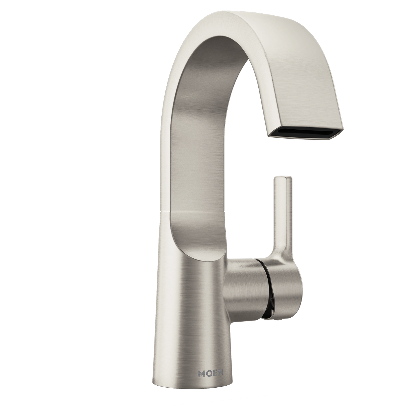 Avri Chrome one-handle high arc bathroom faucet