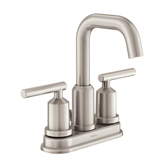 Gibson Chrome Two-Handle High Arc Bathroom Faucet