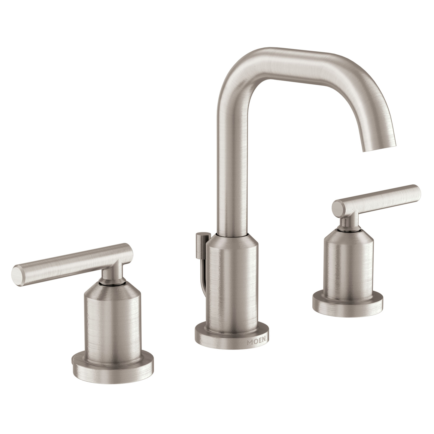 Gibson Chrome two-handle high arc bathroom faucet