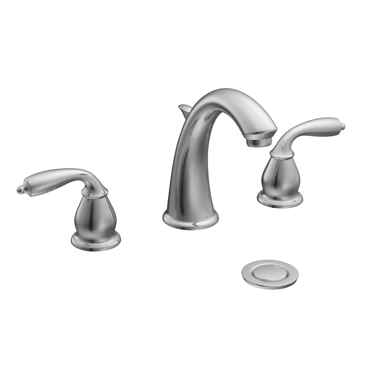 Bayhill Chrome two-handle low arc bathroom faucet