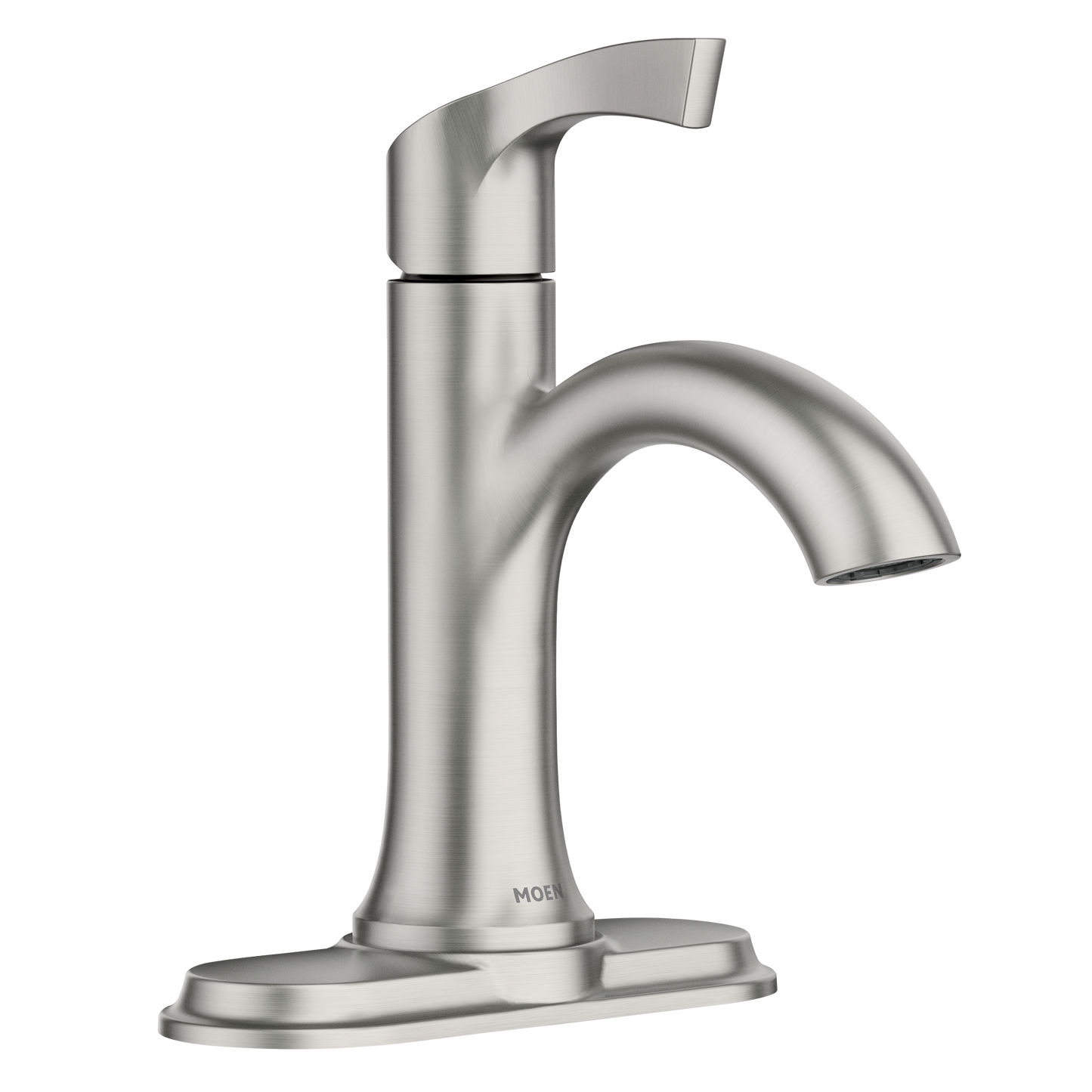 Korek™ Single-Handle Centerset Bathroom Faucet Spot Resist™ Brushed Nickel