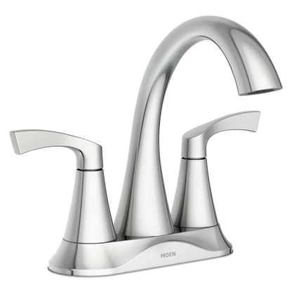 Korek™ Two-Handle Centerset Bathroom Faucet Chrome