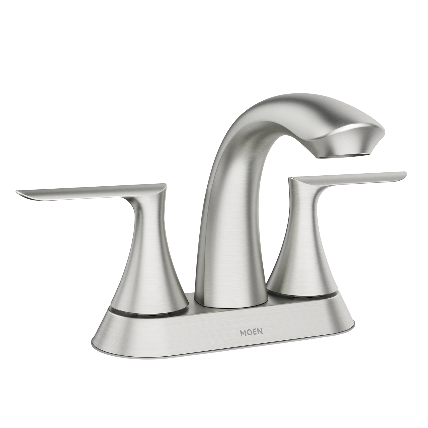 Findlay Chrome two-handle high arc bathroom faucet