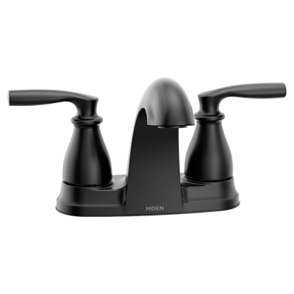 Hilliard Two-Handle Low Arc Bathroom Faucet