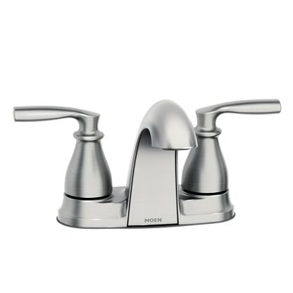 Hilliard Two-Handle Low Arc Bathroom Faucet