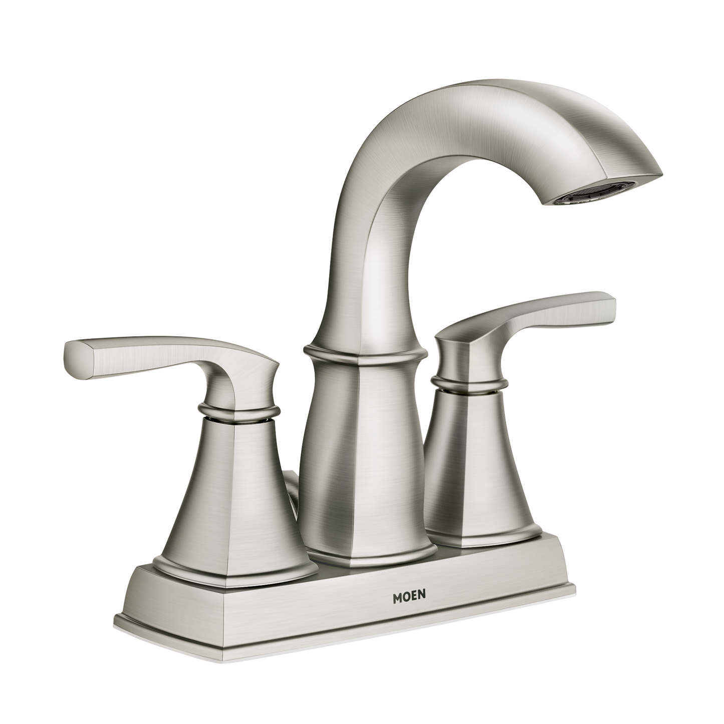 Finney Two-Handle High Arc Bathroom Faucet