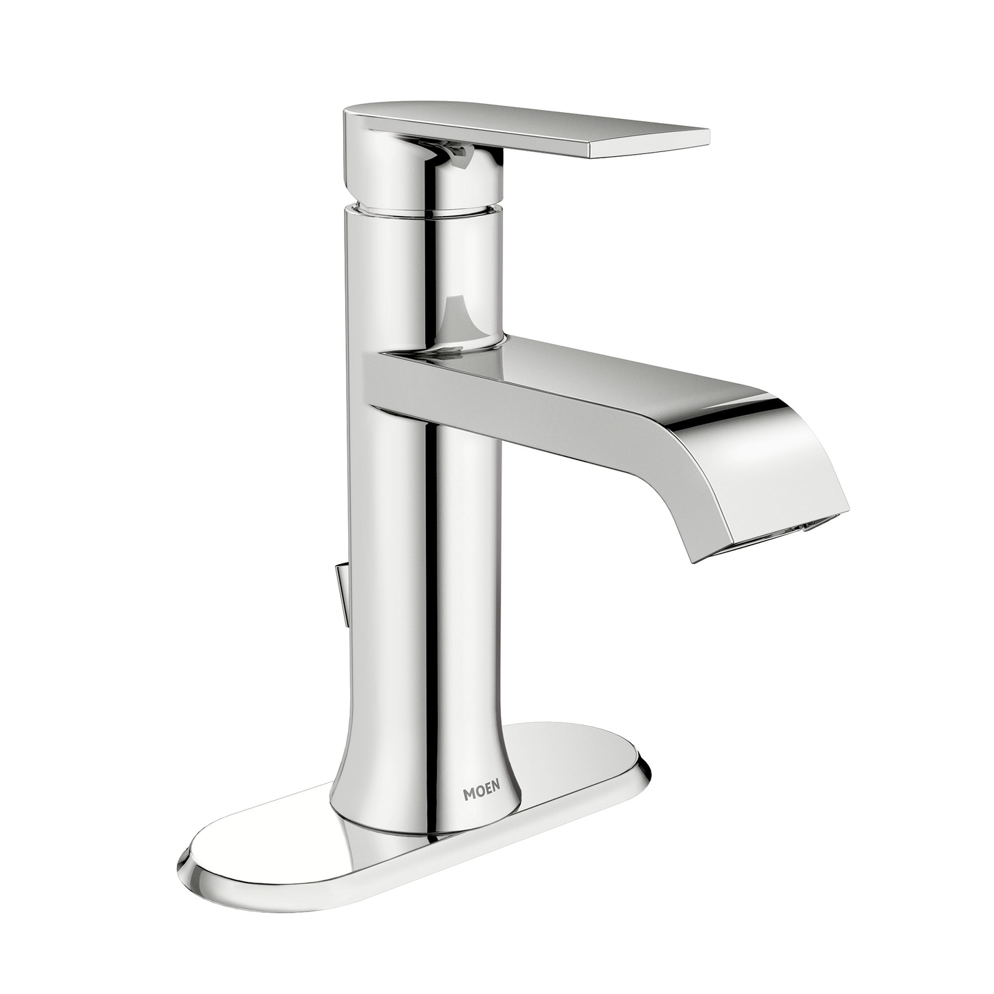 Genta Chrome one-handle bathroom faucet