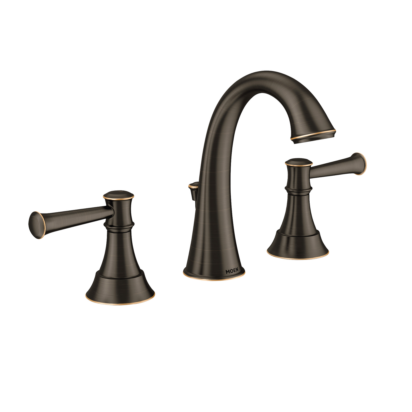 Ashville Mediterranean Bronze (MB) Two-Handle High Arc Bathroom Faucet