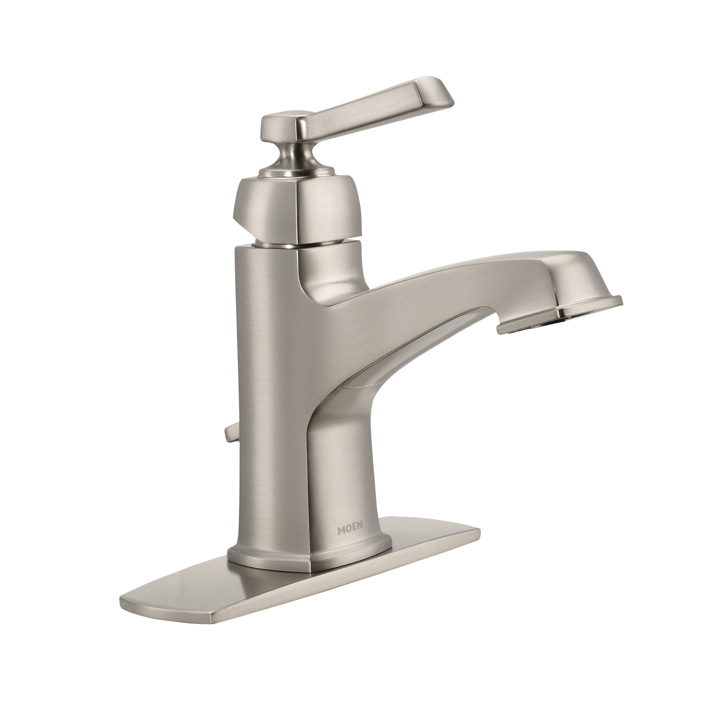 Boardwalk Chrome one-handle high arc bathroom faucet