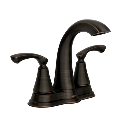 Tiffin Two-Handle High Arc Bathroom Faucet