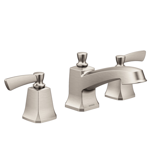 Conway two-handle widespread bathroom faucet