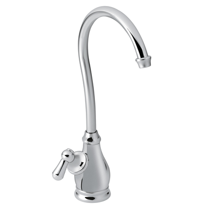 AquaSuite Chrome one-handle high arc filtering single mount bar faucet