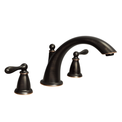 Caldwell Two-Handle High Arc Roman Tub Faucet