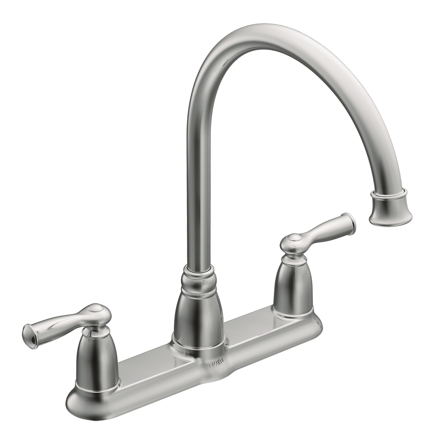 Banbury Chrome two-handle high arc kitchen faucet