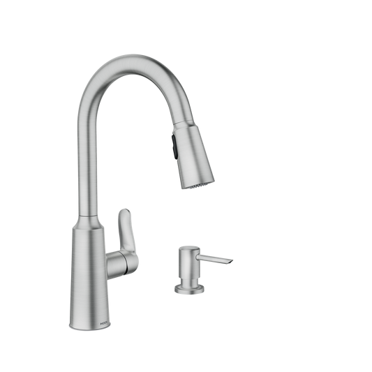 Edwyn One-Handle High Arc Pulldown Kitchen Faucet
