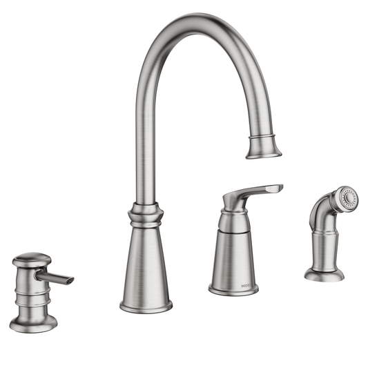 Whitmore One-handle High Arc Kitchen Faucet