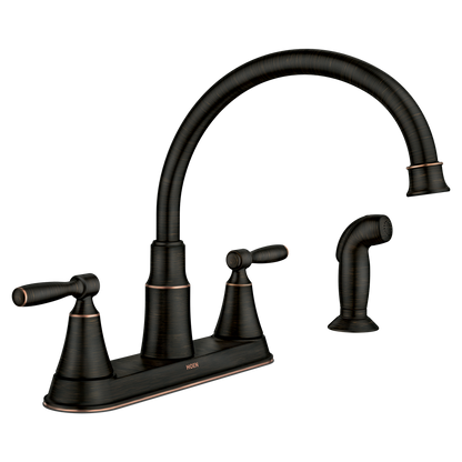 Hutchinson Two-Handle High Arc Kitchen Faucet