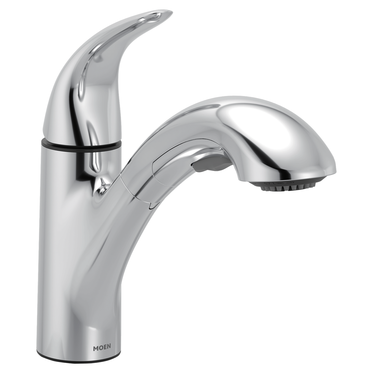 Bokeh Chrome one-handle pullout kitchen faucet