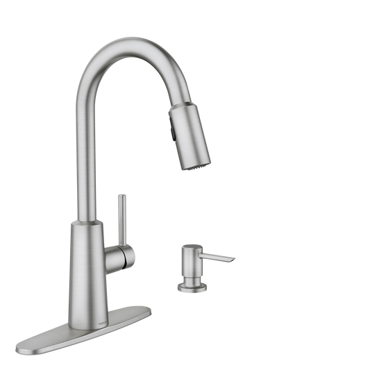 Nori One-Handle High Arc Pulldown Kitchen Faucet